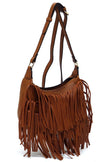 Fringe Hobo Crossbody Bag - My Store