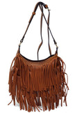 Fringe Hobo Crossbody Bag - My Store