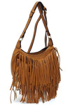 Fringe Hobo Crossbody Bag - My Store