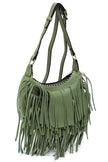 Fringe Hobo Crossbody Bag - My Store