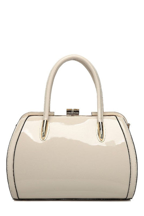 MKF Marlene Patent Satchel Handbag by Mia K - My Store