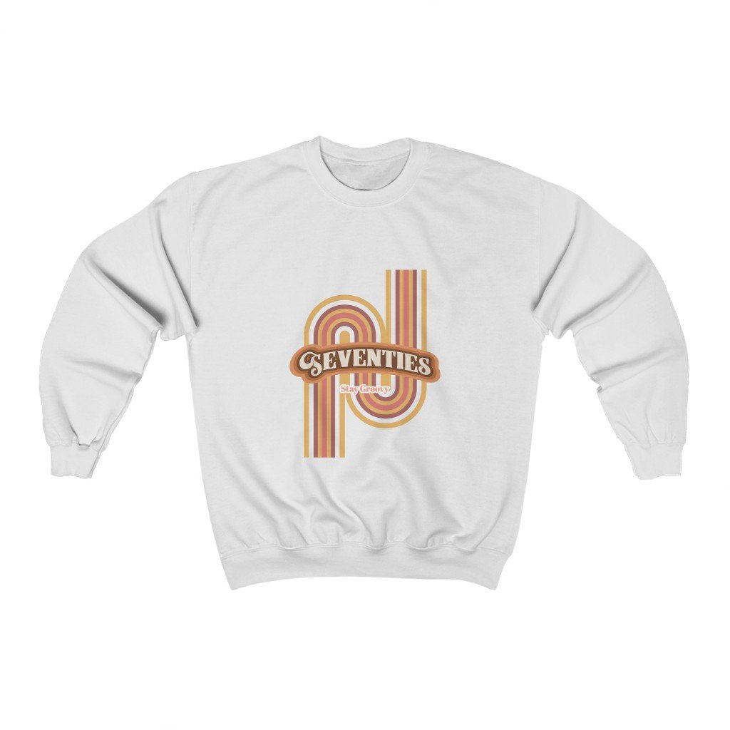 Womens Retro 70's Crewneck Sweatshirt - My Store