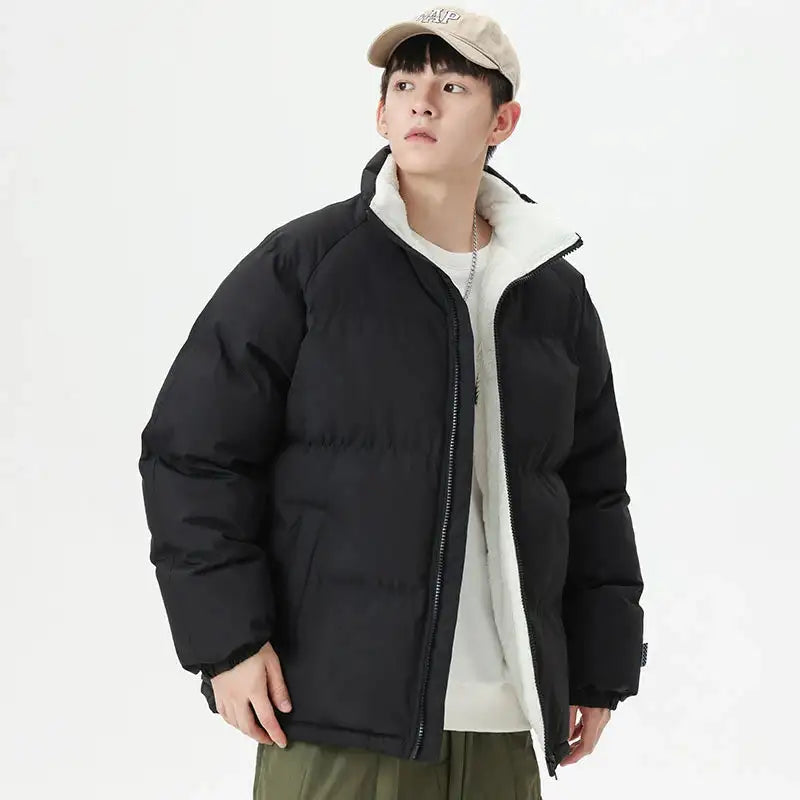 Velvet Puffer Jacket - My Store