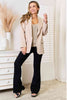 Double Take Shawl Collar Long Sleeve Blazer - My Store