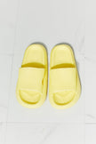 MMShoes Arms Around Me Open Toe Slide in Yellow - My Store