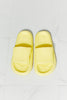 MMShoes Arms Around Me Open Toe Slide in Yellow - My Store