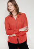 Women's Zip Up Shirt Blouse - My Store