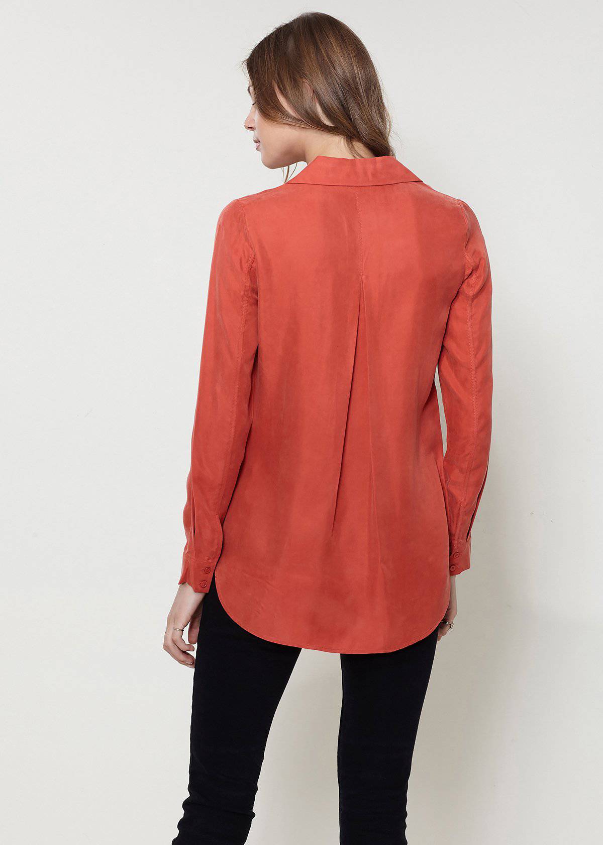 Women's Zip Up Shirt Blouse - My Store