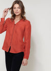 Women's Zip Up Shirt Blouse - My Store