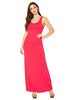 Women's Sleeveless Scoop Neck Maxi Dress - My Store