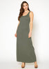 Women's Sleeveless Scoop Neck Maxi Dress - My Store