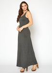 Women's Sleeveless Scoop Neck Maxi Dress - My Store