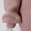 Autumn And Winter Long Sleeve Word-Neck Casual Loose Knitted Sweater D - My Store