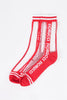 Fiorucci x Fun Mid Calf Sheer Mesh Logo Socks - My Store