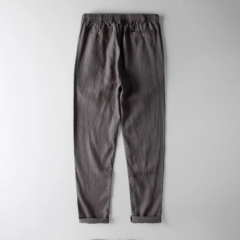 Men's Italian Pure Linen Pants - My Store