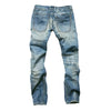 Casual Men Jeans Straight Cotton High Quality Denim Pants - My Store