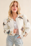 Quilted Multi Star Padded Western Jacket - My Store