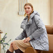 Hooded women winter coat Cotton warm parkas coat female Elegant causal - My Store