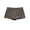 Women's Low Waist PU Leather Mini Skirt - My Store