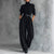 Women's High-Waist Ice Silk Suit Pants - My Store