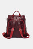 PU Leather Backpack