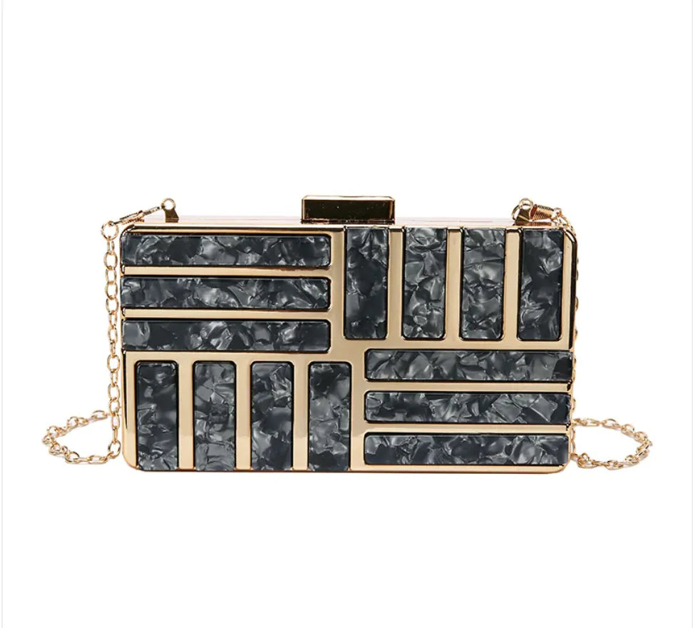 Stylish Square Acrylic Clutch Bag for Women - My Store