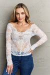 Ninexis Be Kind Off The Shoulder Lace Top - My Store