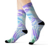 Purple Tie Dye Novelty Socks - My Store