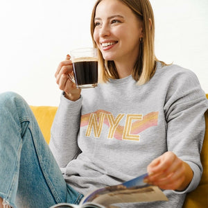 Womens NYC Retro 70's Crewneck Sweatshirt - My Store