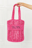 Fame Tropic Babe Staw Tote Bag - My Store