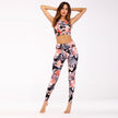 EP Print  Women Fitness Yoga Set Sportwear Outfits Floral Workout - My Store