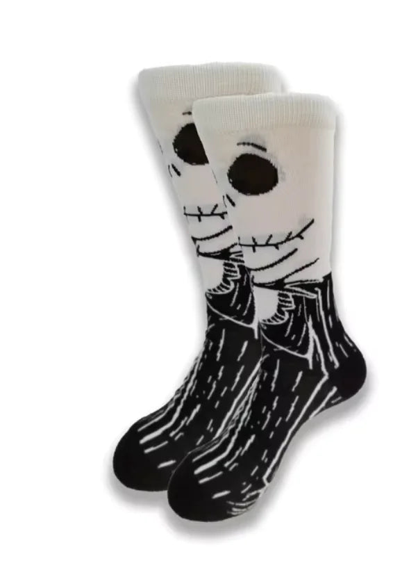 Funny Cartoon Anime 200-Needle Socks – Breathable Cotton Gift for Men and Women - My Store