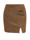 Skirt Suede Winter 2019 Women - My Store