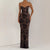 Women's Strapless Backless Bodycon Maxi Dress - My Store