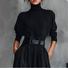 Women's High-Waist Ice Silk Suit Pants - My Store