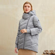 Hooded women winter coat Cotton warm parkas coat female Elegant causal - My Store