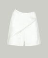 Anell Golf Cotton Wrap Skirt Pants - White - My Store