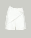 Anell Golf Cotton Wrap Skirt Pants - White - My Store