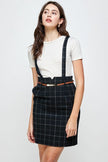 Suspender High Waisted Skirt - My Store