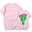 Cactus Print Couple Harajuku T-Shirts - My Store