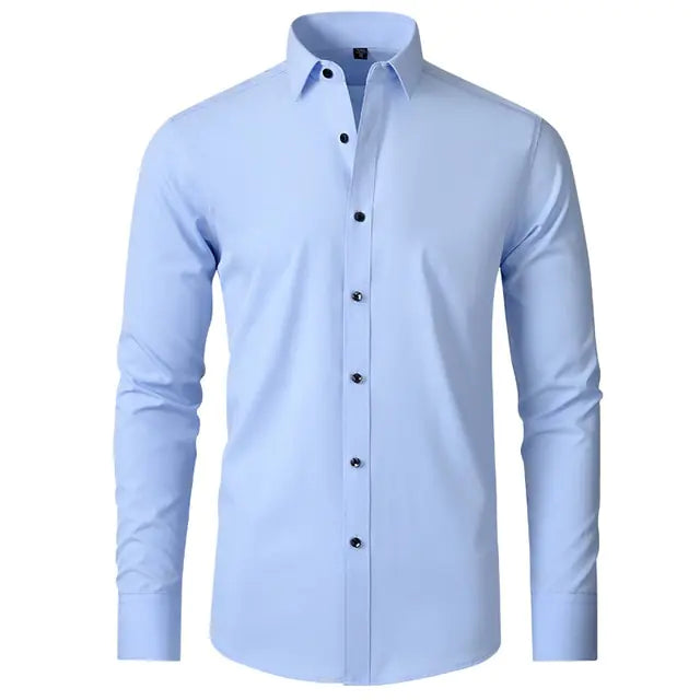 New Men's Elastic Business Shirt - My Store