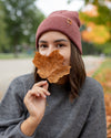 HAAKWEAR Knit Cuffed Beanie - Rusty Burgundy - My Store