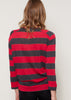 Women's Long Sleeve Crewneck Stripe Tee - My Store