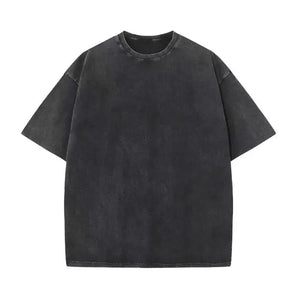 Cotton Retro T-Shirt Drop-Shoulder