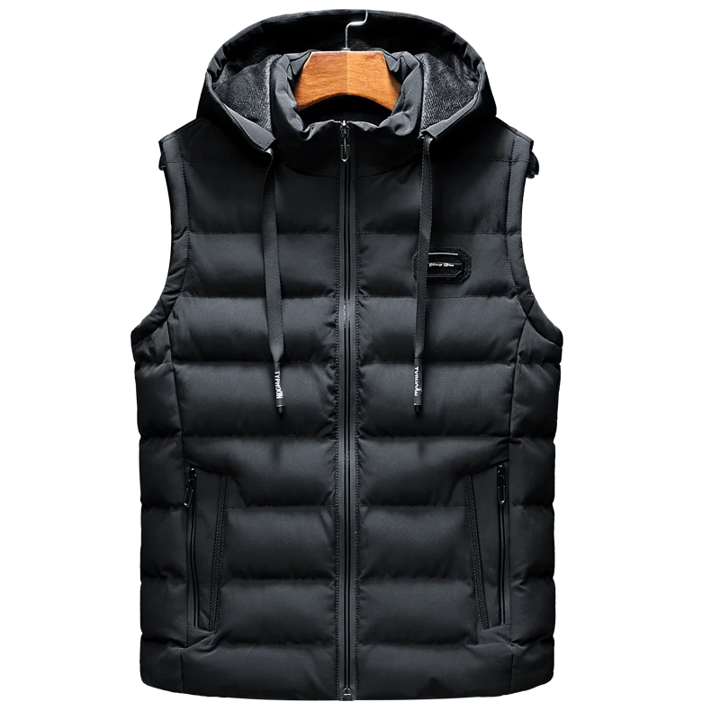 Men's Hooded Sleeveless Jacket - My Store