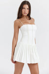 White Pleated Dress - My Store