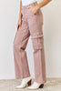 RISEN Full Size High Rise Cargo Wide Leg Jeans - My Store