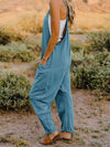 Double TakeV-Neck Sleeveless Jumpsuit with Pocket - My Store