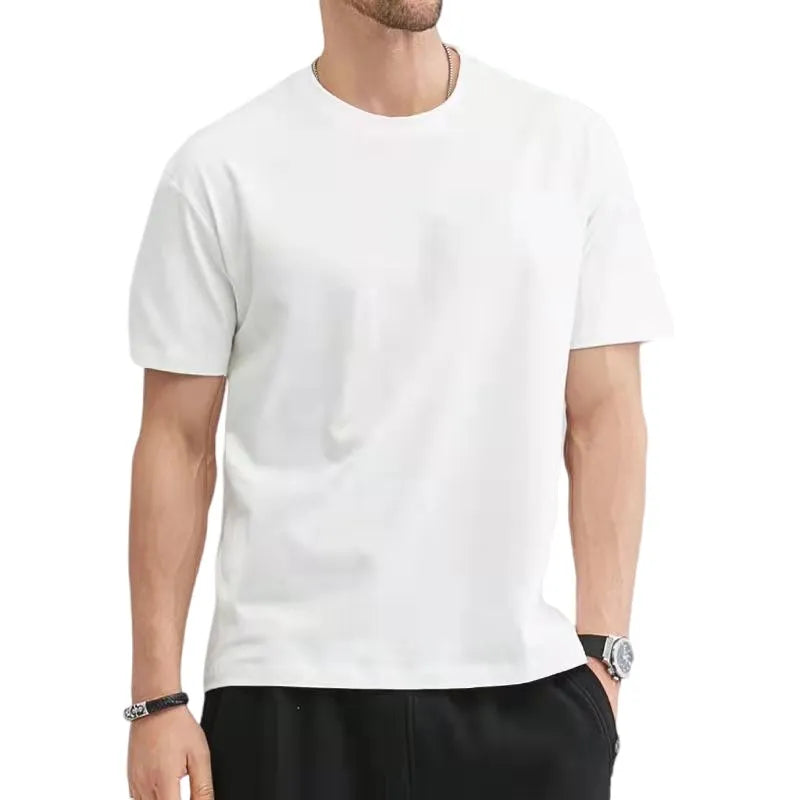 T-Shirt For Men Summer Cotton Tops - My Store