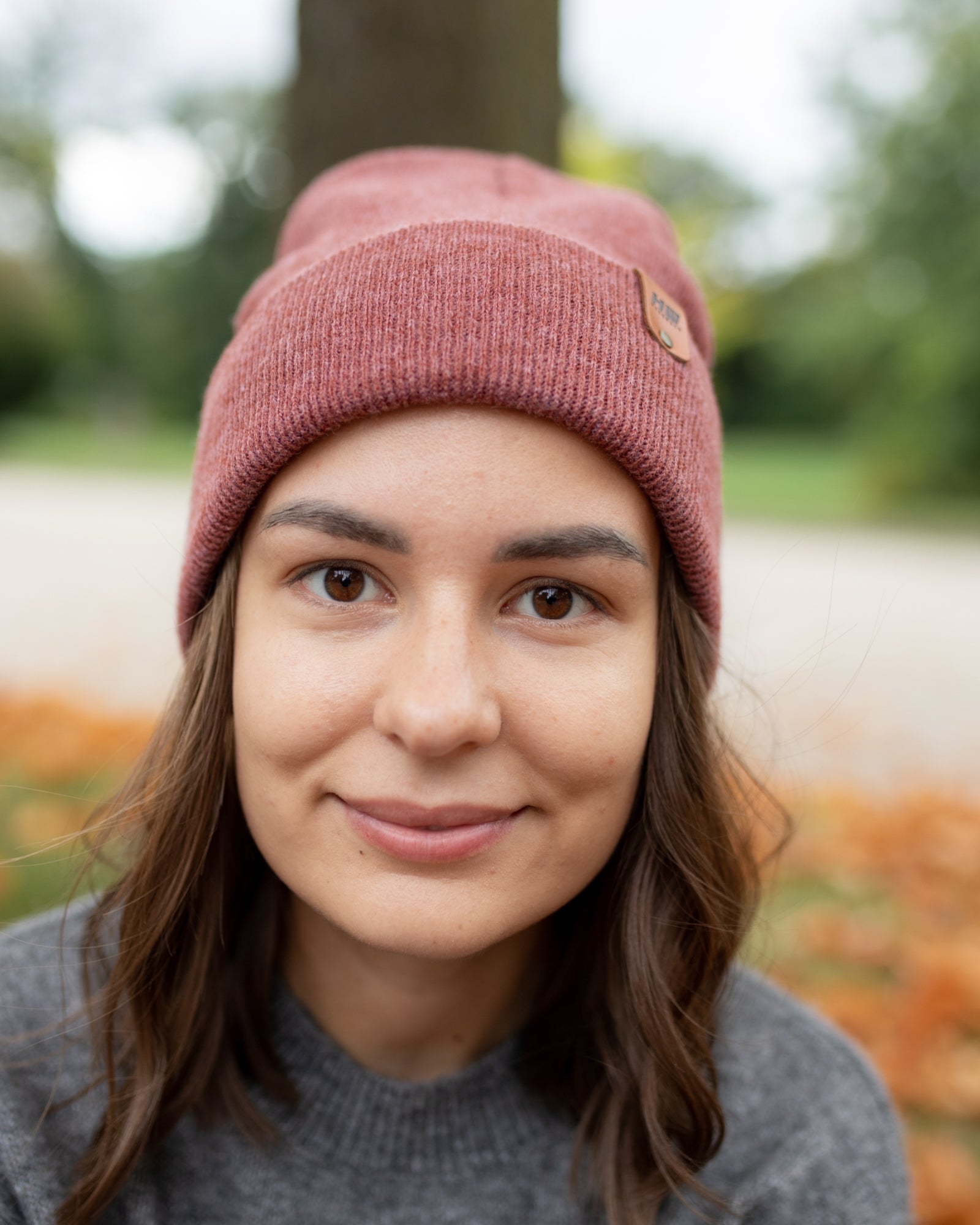 HAAKWEAR Knit Cuffed Beanie - Rusty Burgundy - My Store